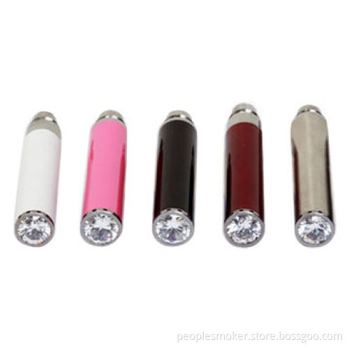 E-cigarette eGo-T Diamond Batteries with 650, 900 and 1,100mAh Capacity, Various Colors Available